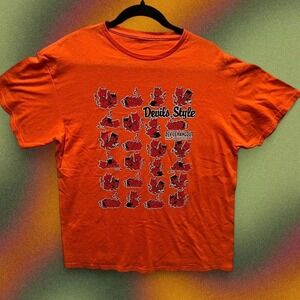 Vintage 1980s Devil Style Raunchy Tourist Grand Cayman Tee Shirt size L